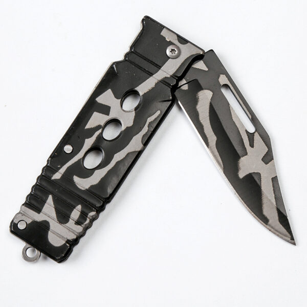 Outdoor Folding Knife Portable Self-defense Camping Knife - Image 2