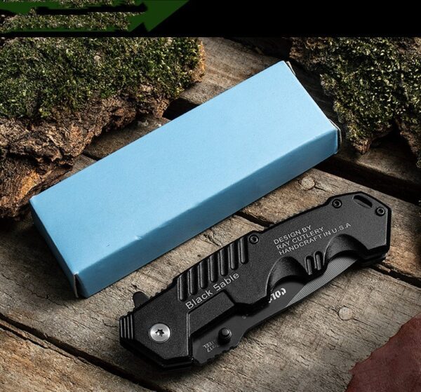 Outdoor Mini Folding Knife High Hardness Self-defense Folding Knife Camping Survival Knife Multi-purpose - Image 3