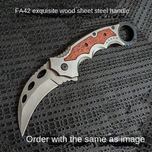 Folding Claw Knife High Hardness Folding Knife Portable Multi-Function Split Express Knife - Image 5