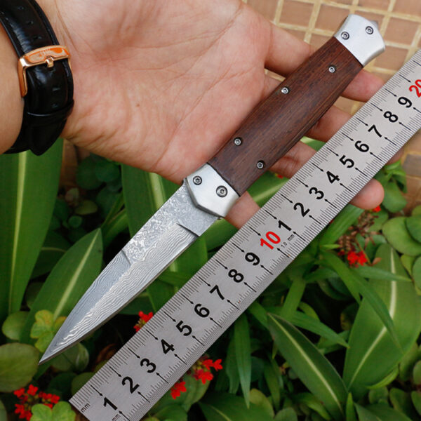 Damascus Hunting Knife - Image 3