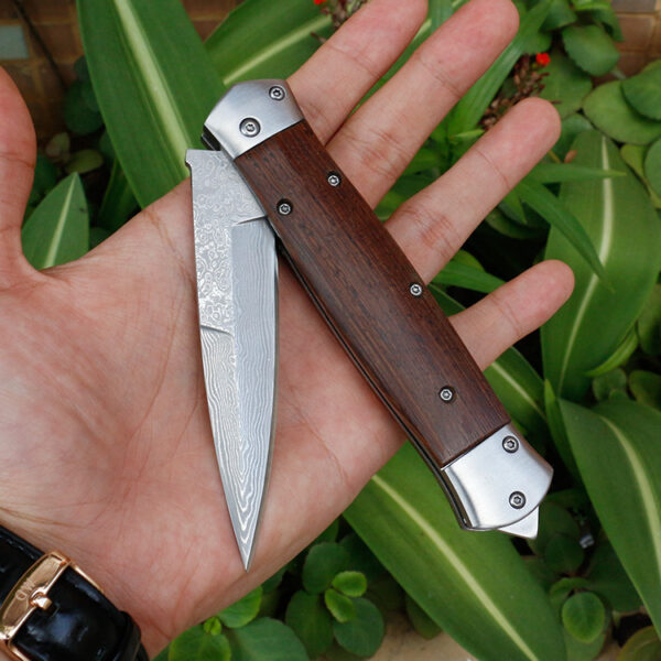 Damascus Hunting Knife - Image 2