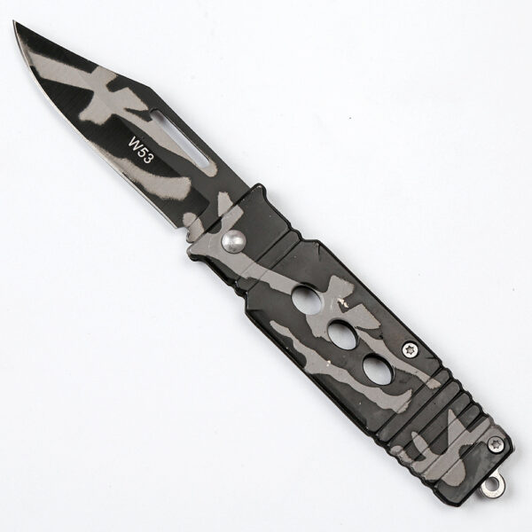 Outdoor Folding Knife Portable Self-defense Camping Knife - Image 3