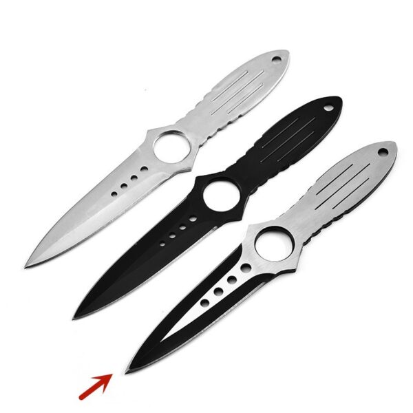 Outdoor Self-defense Gaiter Saber Camping Open Blade Straight Knife - Image 9
