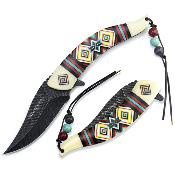 Folding Knife With Outdoor Camping Survival - Image 2