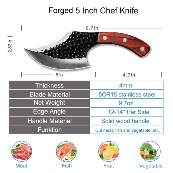 Kitchen Household Chopping Meat Small Axe Knife Outdoor Camping - Image 6