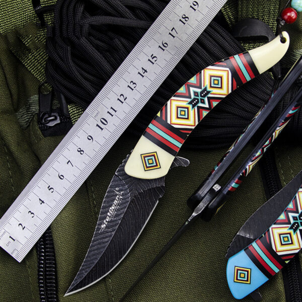 Folding Knife With Outdoor Camping Survival - Image 4