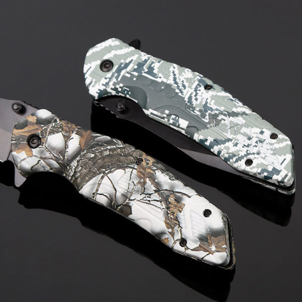 Portable Flint High Hardness Folding Knife Outdoor Knife - Image 3