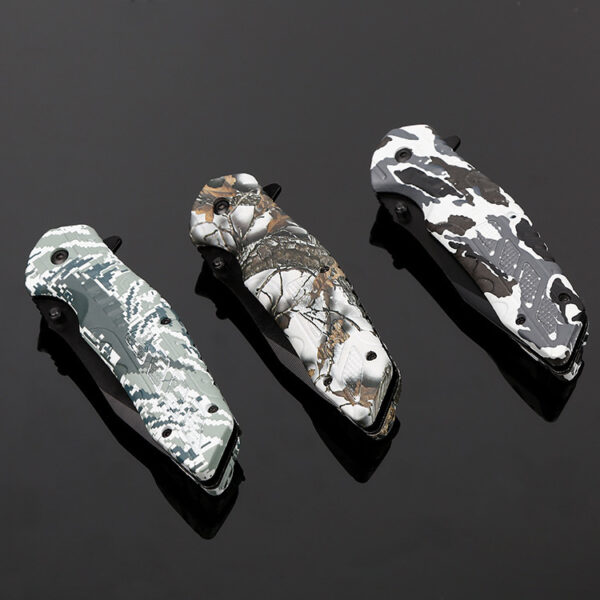Portable Flint High Hardness Folding Knife Outdoor Knife - Image 2