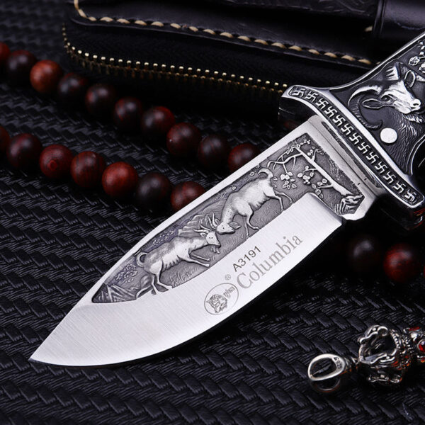 Outdoor Folding Knife Field Survival Fruit Knife - Image 3