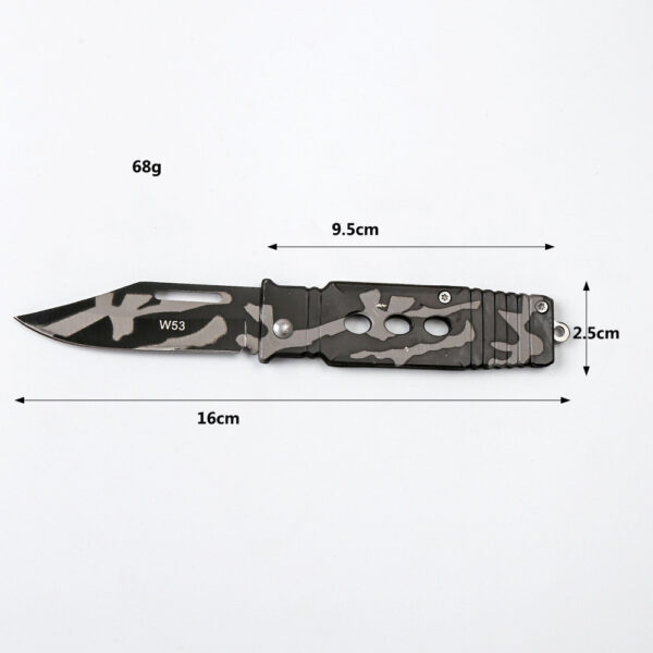 Outdoor Folding Knife Portable Self-defense Camping Knife - Image 5